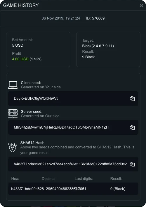 Spribe Aviator Provably Fair SHA-512 Hash Generation Workflow