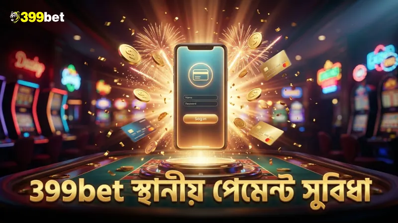 স্থানীয় পেমেন্ট ও পেআউট সিস্টেম 399bet এ দ্রুত ও নির্ভরযোগ্য।