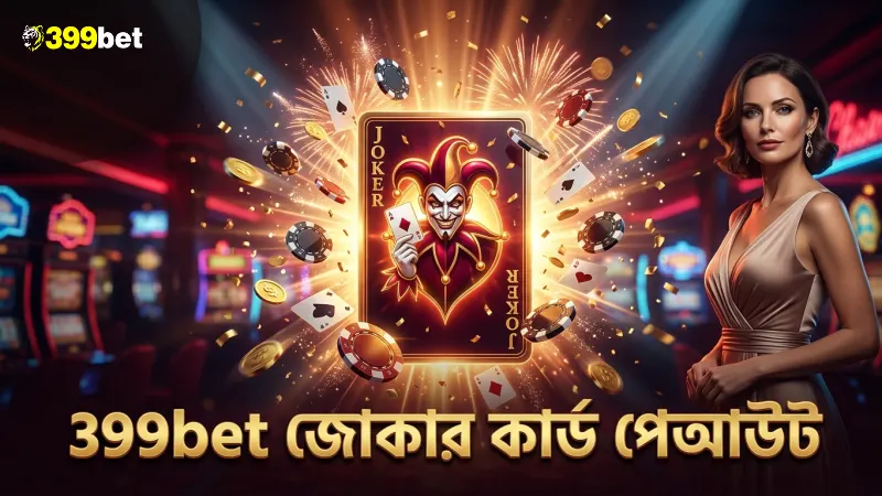 জোকার কার্ড ম্যাচিং ও সাইড বেট পেআউট নিয়ে 399bet এর বিশ্লেষণ।