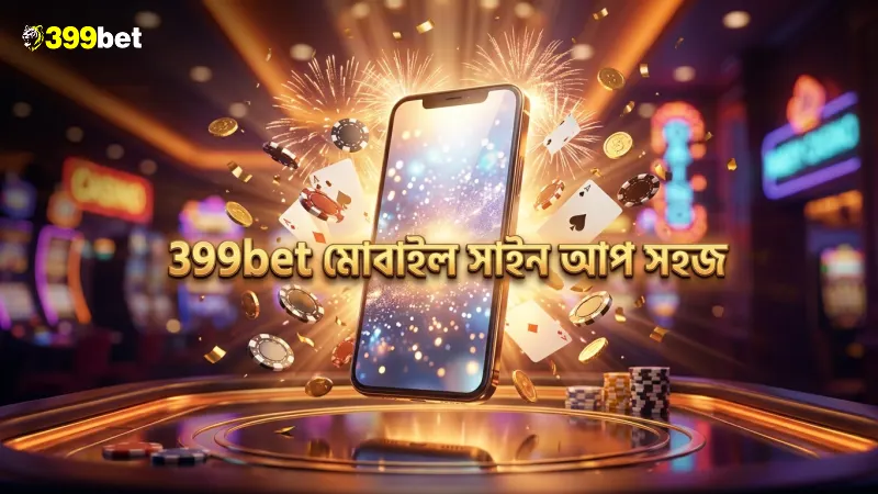 399bet অ্যাপে মোবাইলে দ্রুত ও নিরাপদ সাইন আপ সুবিধা