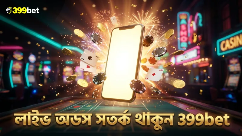 লাইভ অডস পরিবর্তন বুঝে বেটিং করুন সতর্কভাবে