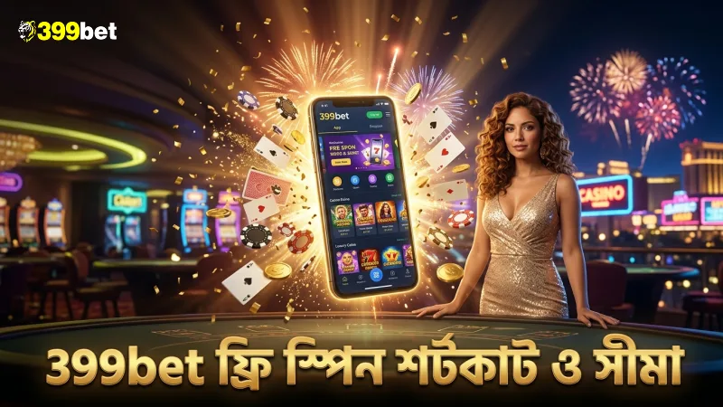 399bet প্ল্যাটফর্মে ফ্রি স্পিনের সীমাবদ্ধতা ও শর্টকাট বুঝে নিন