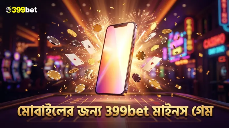 মোবাইল স্ক্রিনে মাইনস গেমের শিখন সহজ করে 399bet